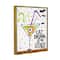 Stupell Industries Eat Drink & Be Scary Halloween Framed Floater Canvas Wall Art